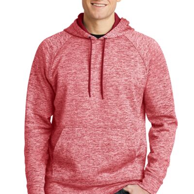 Sport Tek PosiCharge ® Electric Heather Fleece Hooded Pullover ST225 PosiCharge ® Electric Heather Fleece Hooded Pullover Thumbnail