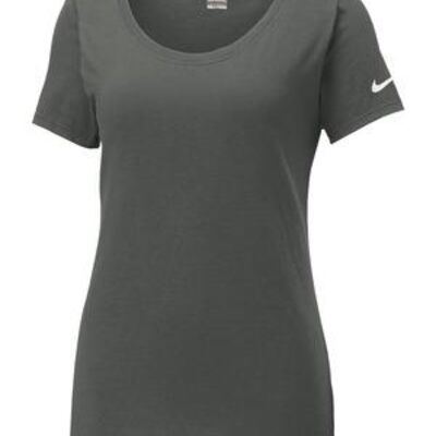 Nike Ladies Core Cotton Scoop Neck Tee NKBQ5236 Ladies Core Cotton Scoop Neck Tee Thumbnail