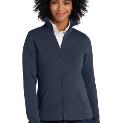 Port Authority Ladies Slub Fleece Full Zip Jacket L293 Ladies Slub Fleece Full Zip Jacket Thumbnail