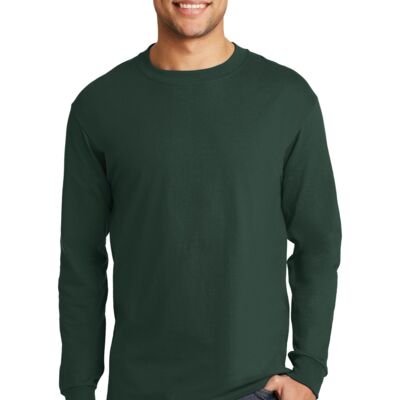 Hanes Beefy T ® 100% Unisex Cotton Long Sleeve T Shirt 5186 Beefy T ® 100% Unisex Cotton Long Sleeve T Shirt Thumbnail