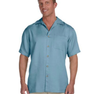 Harriton Men's Bahama Cord Camp Shirt M570 Men's Bahama Cord Camp Shirt Thumbnail