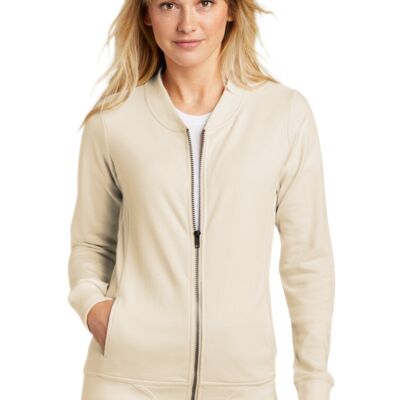 Sport Tek Ladies Lightweight French Terry Bomber LST274 Ladies Lightweight French Terry Bomber Thumbnail