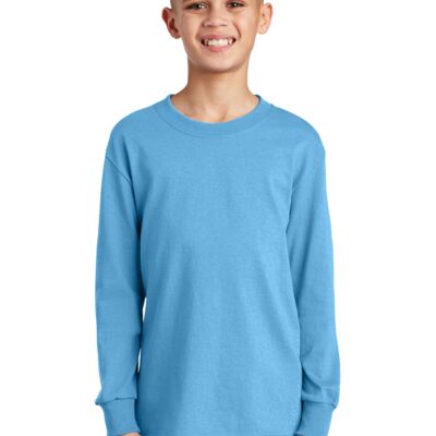Port & Company Youth Long Sleeve Core Cotton Tee PC54YLS Youth Long Sleeve Core Cotton Tee Thumbnail