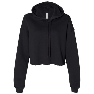 Bella + Canvas Women's Crop Fleece Hoodie 7502 Women's Crop Fleece Hoodie Thumbnail