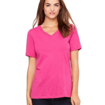 Bella + Canvas Women’s Relaxed Jersey V-Neck Tee 6405 Women’s Relaxed Jersey V-Neck Tee Thumbnail