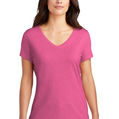 District Women's Perfect Tri ® V Neck Tee DM1350L Women's Perfect Tri ® V Neck Tee Thumbnail