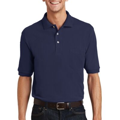 Port Authority Heavyweight Cotton Pique Polo with Pocket K420P Heavyweight Cotton Pique Polo with Pocket Thumbnail