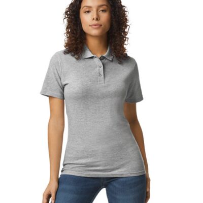 Gildan Ladies' Softstyle Double Pique Polo G648L Ladies' Softstyle Double Pique Polo Thumbnail