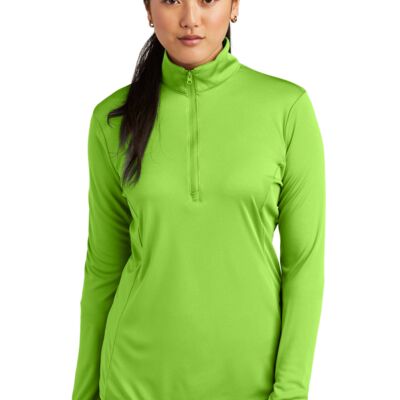 Sport Tek Ladies PosiCharge ® Competitor 1/4 Zip Pullover LST357 Ladies PosiCharge ® Competitor 1/4 Zip Pullover Thumbnail