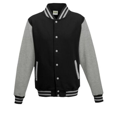 AWDis Just Hoods Men's Heavyweight Letterman Jacket JHA043 Men's Heavyweight Letterman Jacket Thumbnail