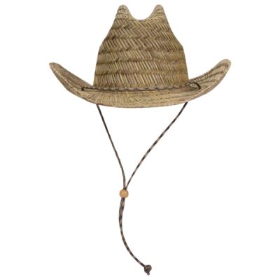 OTTO Cap OTTO CAP Straw Cowboy Hat w/Adjustable Cord 129-1326 OTTO CAP Straw Cowboy Hat w/Adjustable Cord Thumbnail
