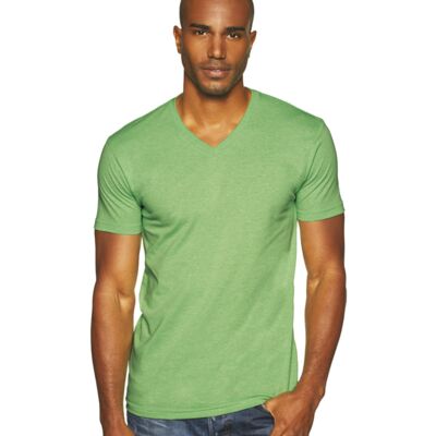 Next Level Apparel Next Level Men's CVC V-Neck Tee 6240 Next Level Men's CVC V-Neck Tee Thumbnail