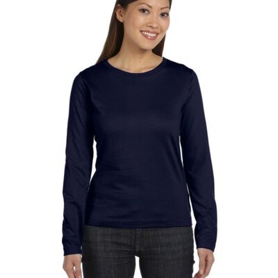 LAT Ladies' Combed Ringspun Jersey Long-Sleeve T-Shirt 3588 Ladies' Combed Ringspun Jersey Long-Sleeve T-Shirt Thumbnail