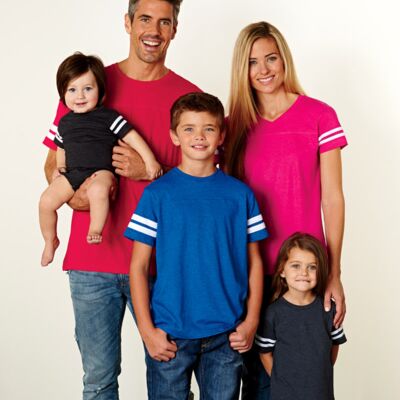 Rabbit Skins Rabbit Skins Toddler Fine Jersey Football T-Shirt 3037 Rabbit Skins Toddler Fine Jersey Football T-Shirt Thumbnail