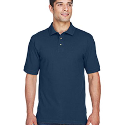 Harriton Men's 6 oz. Ringspun Cotton Piqué Short-Sleeve Polo T-Shirt M200 Men's 6 oz. Ringspun Cotton Piqué Short-Sleeve Polo T-Shirt Thumbnail