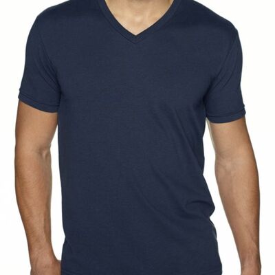 Next Level Apparel Men's Premium Fitted Sueded V-Neck T-Shirt 6440 Men's Premium Fitted Sueded V-Neck T-Shirt Thumbnail