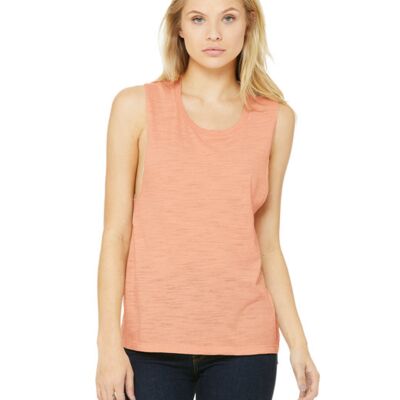 Bella + Canvas Ladies' Bella Flowy Scoop Muscle Tank B8803 Ladies' Bella Flowy Scoop Muscle Tank Thumbnail