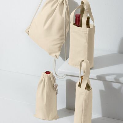 UltraClub UltraClub Drawstring Wine Bag 1727 UltraClub Drawstring Wine Bag Thumbnail