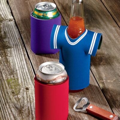 UltraClub UltraClub Jersey Foam Bottle Holder FT008 UltraClub Jersey Foam Bottle Holder Thumbnail