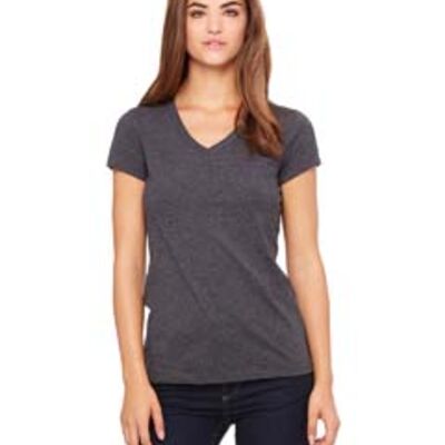 Bella + Canvas Ladies' Jersey Short-Sleeve V-Neck T-Shirt B6005 Ladies' Jersey Short-Sleeve V-Neck T-Shirt Thumbnail