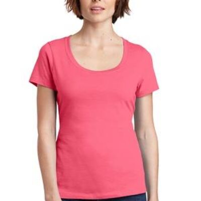 District Women's Perfect Weight ® Scoop Tee DM106L Women's Perfect Weight ® Scoop Tee Thumbnail