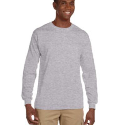 Gildan Adult Ultra Cotton® 6 oz. Long-Sleeve Pocket T-Shirt G241 Adult Ultra Cotton® 6 oz. Long-Sleeve Pocket T-Shirt Thumbnail